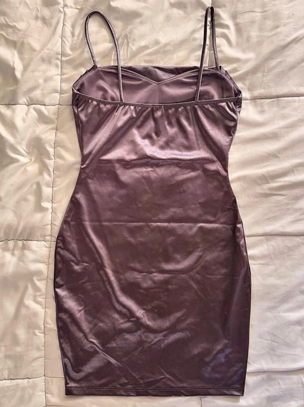 Purple Mini Dress - Picture 4 of 6